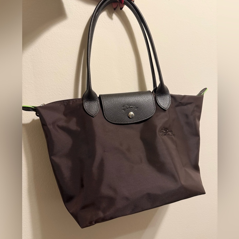 Longchamp Le Pliage Mocha Tote